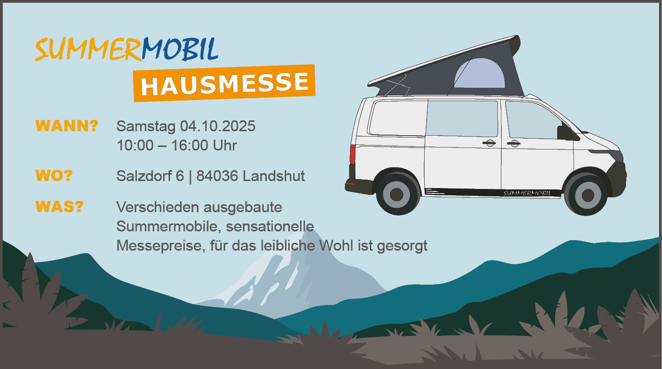 Summermobil Hausmesse am 04.10.25