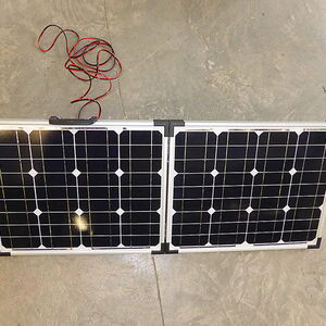 Alu-Solarkoffer 60 Watt + Regler